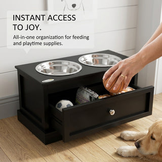 EaseHound ElevateBowl™ Raised Feeding Station